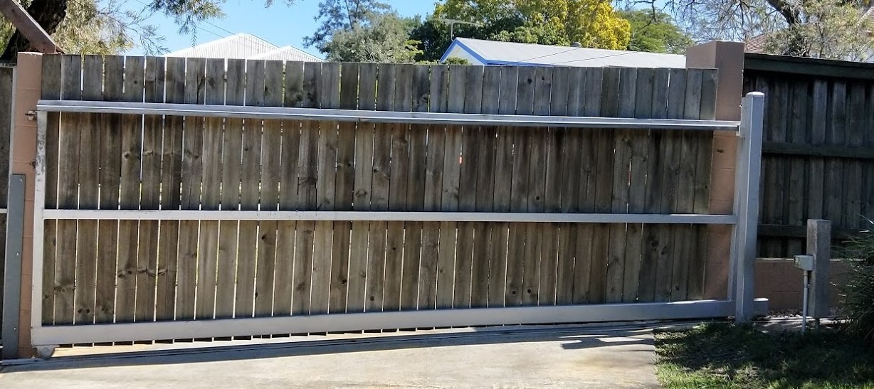 Existing Sliding Gate Measuring X Meters Automatic Door & Gate Company